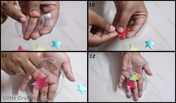 Plastic Bottle Christmas Decoration Step by Step 9-12