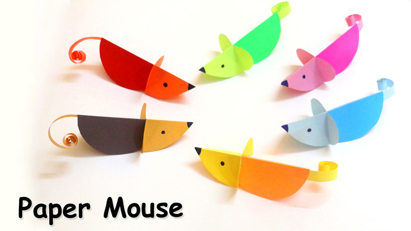 Paper Mouse Paper Craft