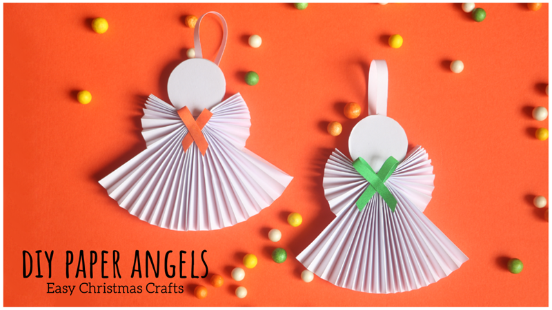 Paper Angel – Christmas Craft - Little Crafties