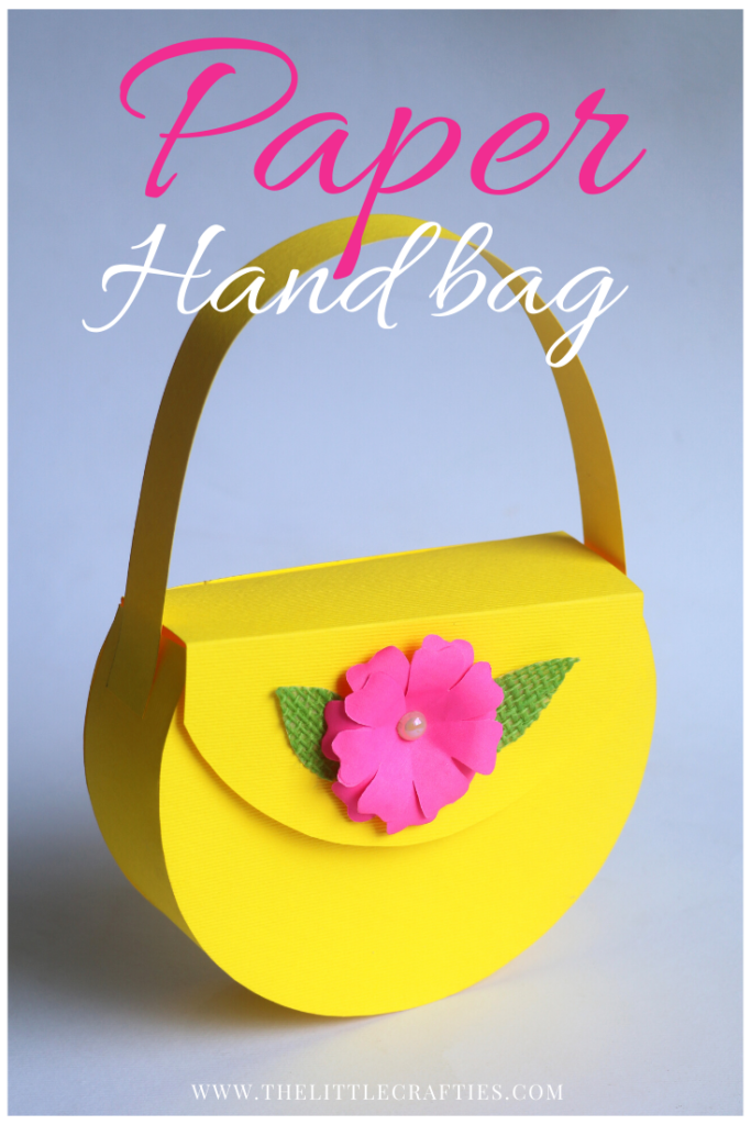 How to Make Paper Handbag - Little Crafties