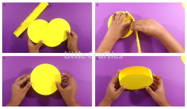 DIY Paper Handbag Tutorial Steps 5-8