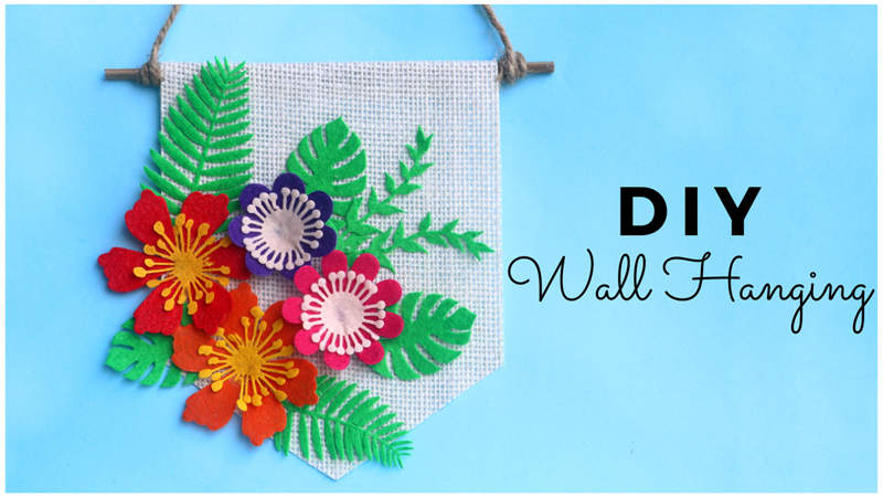 DIY Wall Hanging Spring Home Decor