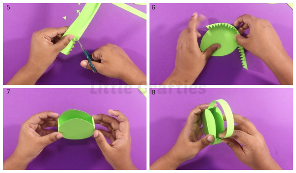 Easter Egg Basket Making Steps 5-8