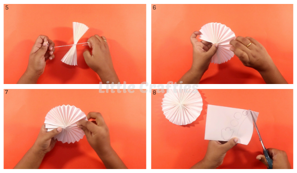 Paper Easter Bunny Craft Steps 5-8