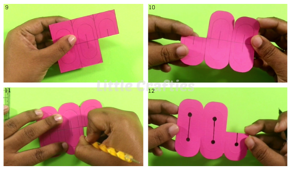 Paper Flowers Making Tutorial Step By Step 9-12