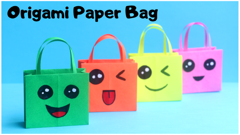 Origami Paper Gift Bag