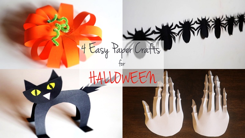 Halloween Paper Crafts