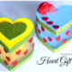 Heart Gift Box Plastic Bottle Craft