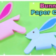 Paper Bunny rabbit easter craft