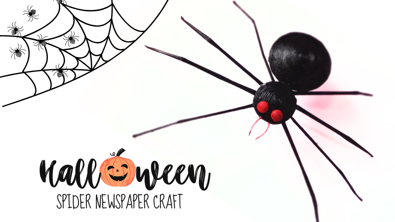 spider halloween craft